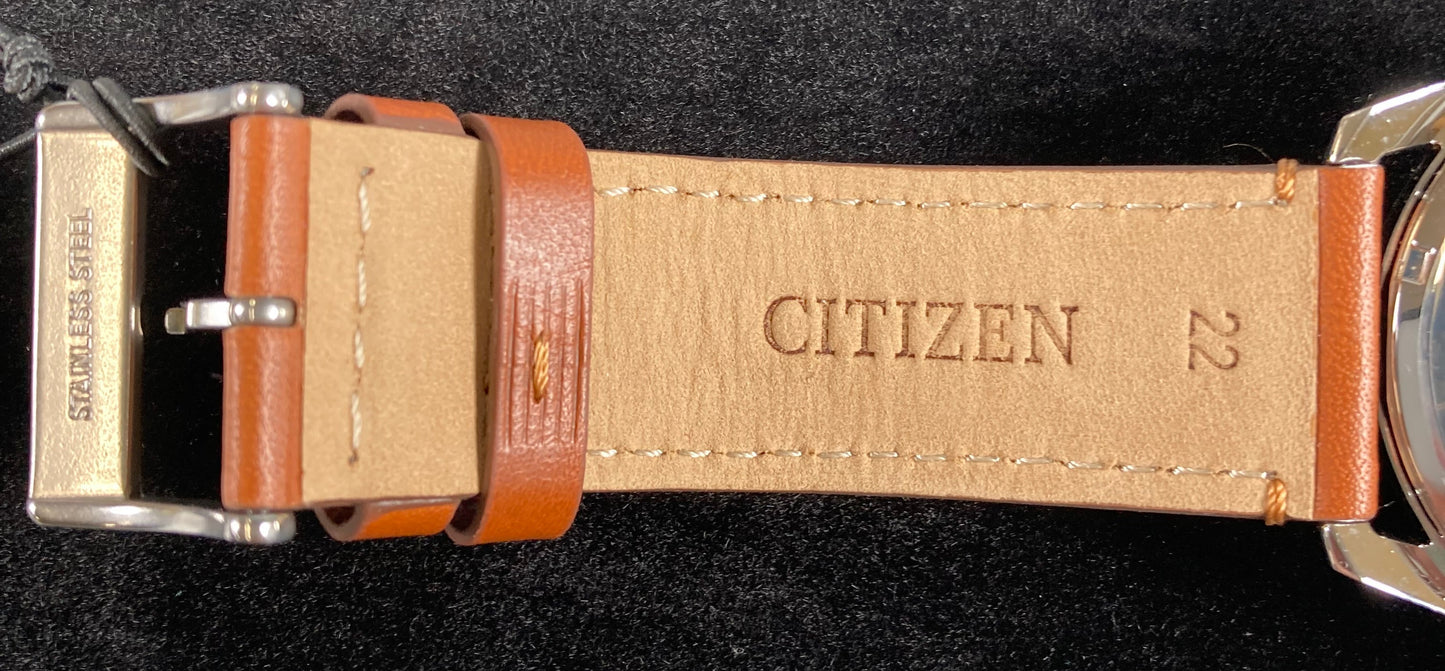 Citizen BU4020-01L: CTO Sport Casual Men's Eco-Drive Leather Strap Watch