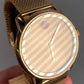 MOVADO Bold Evolution 2.0: 40mm Watch Gold-Tone Case/Dial/Mesh Band