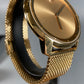 MOVADO Bold Evolution 2.0: 40mm Watch Gold-Tone Case/Dial/Mesh Band