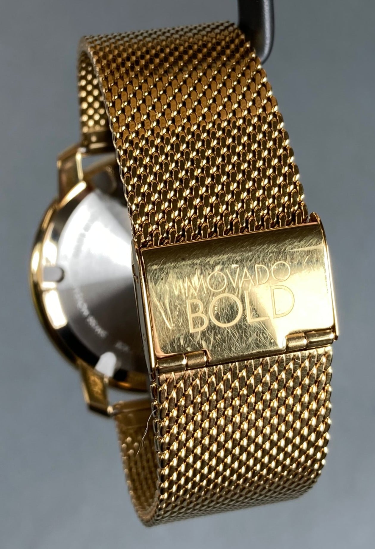MOVADO Bold Evolution 2.0: 40mm Watch Gold-Tone Case/Dial/Mesh Band