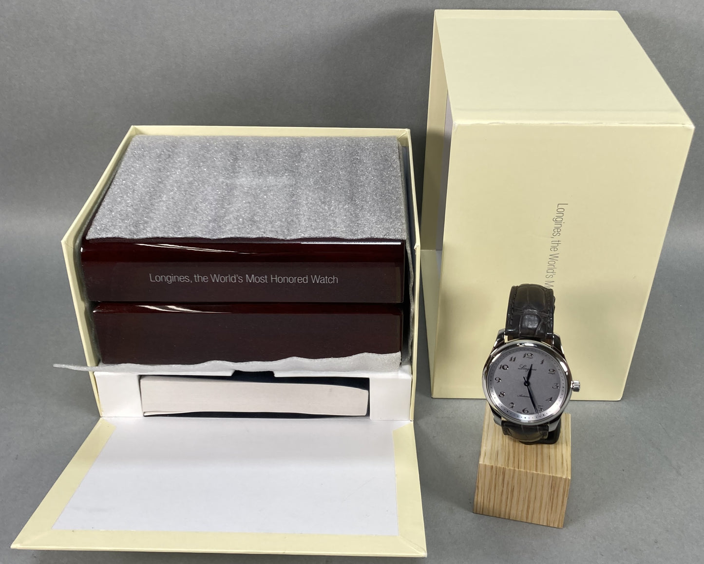 Longines 190th Master Gentleman's Watch w/ Box & Paperwork; L27934732