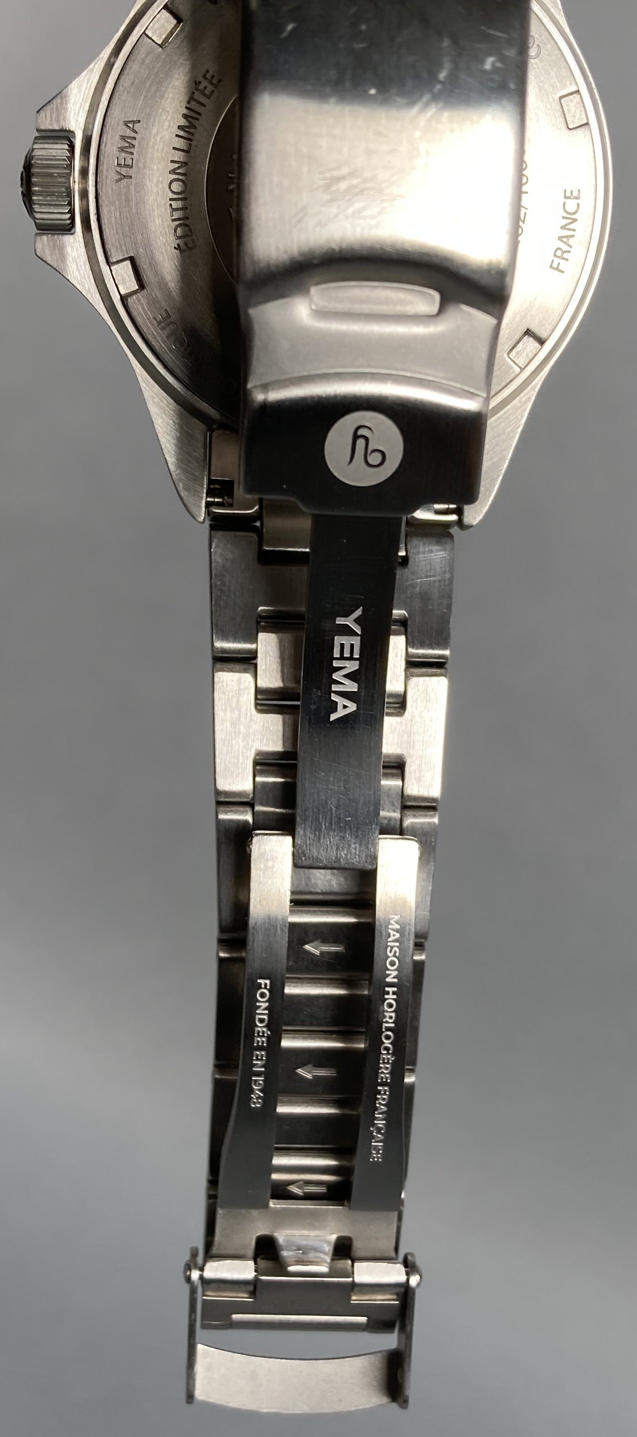 YEMA Navy Graf Marine Nationale Gent's Automatic Wristwatch