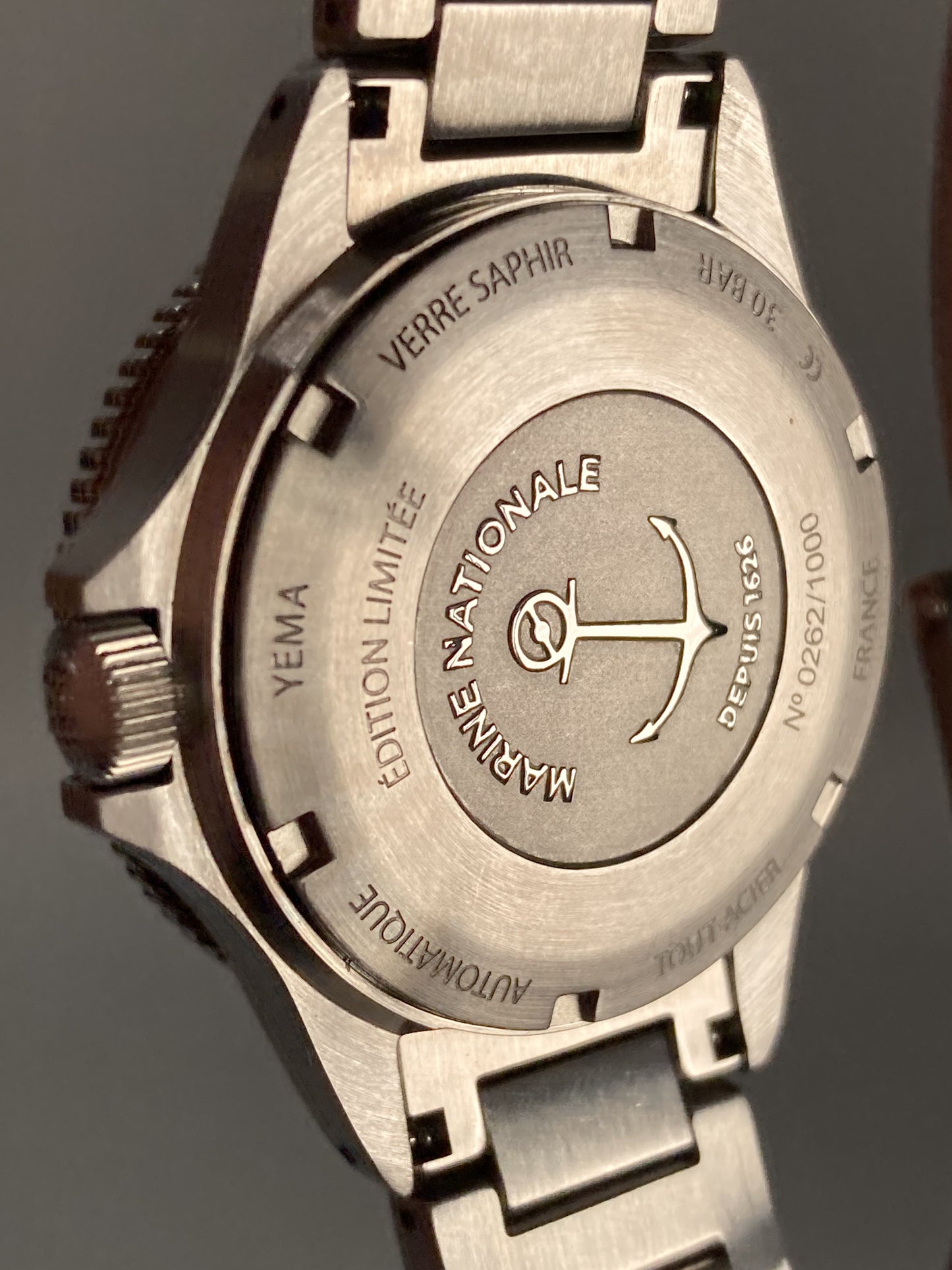 YEMA Navy Graf Marine Nationale Gent's Automatic Wristwatch