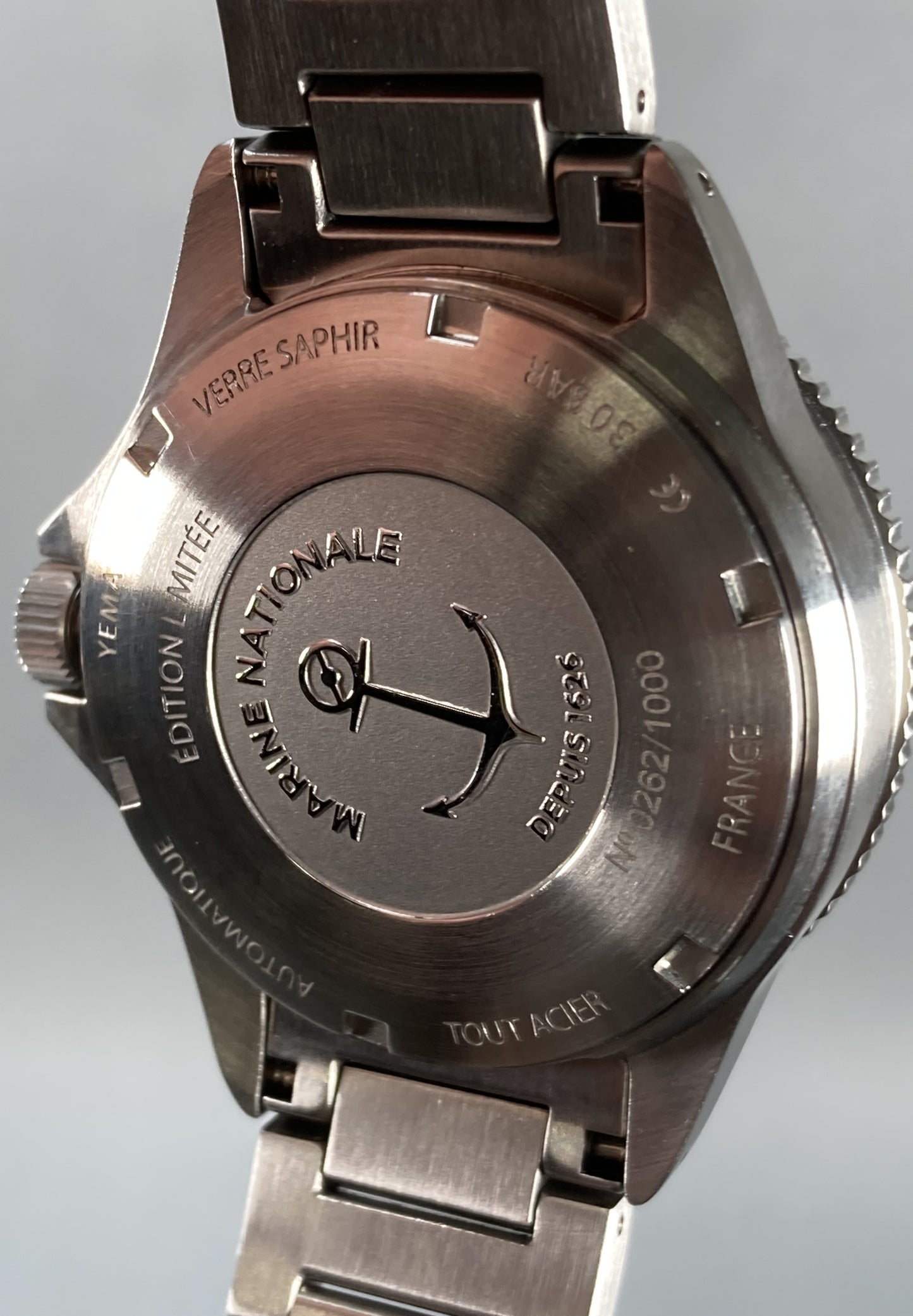 YEMA Navy Graf Marine Nationale Gent's Automatic Wristwatch