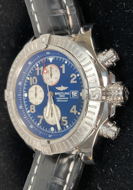 Breitling Super Avenger Gentleman's 48mm Wristwatch; Model# A13370