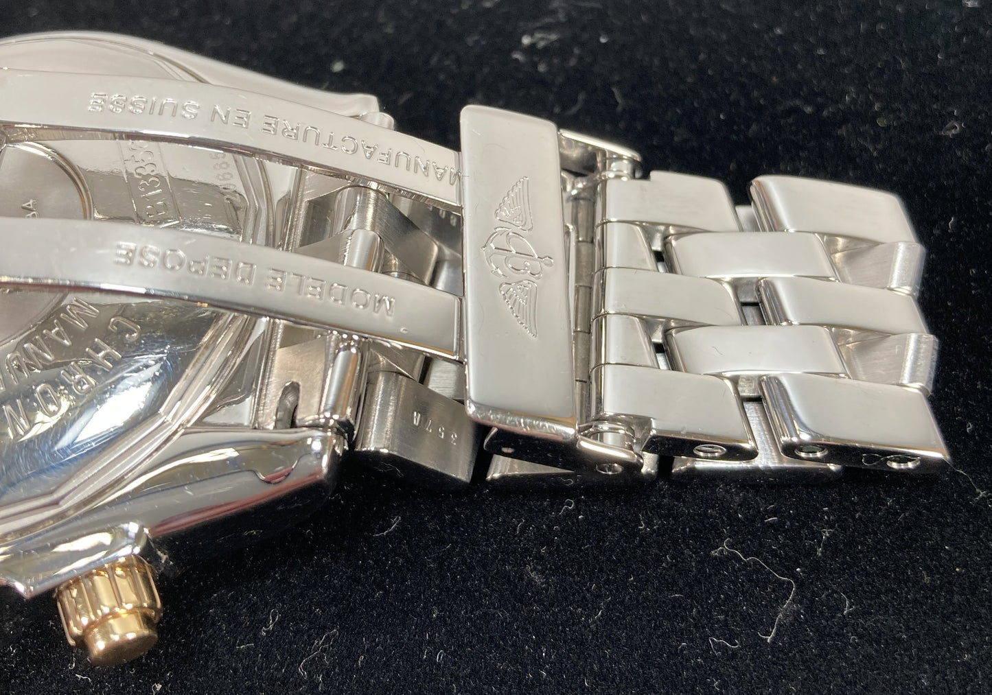 Breitling Chronomat Evolution Gentleman's Wristwatch; Model# B13356