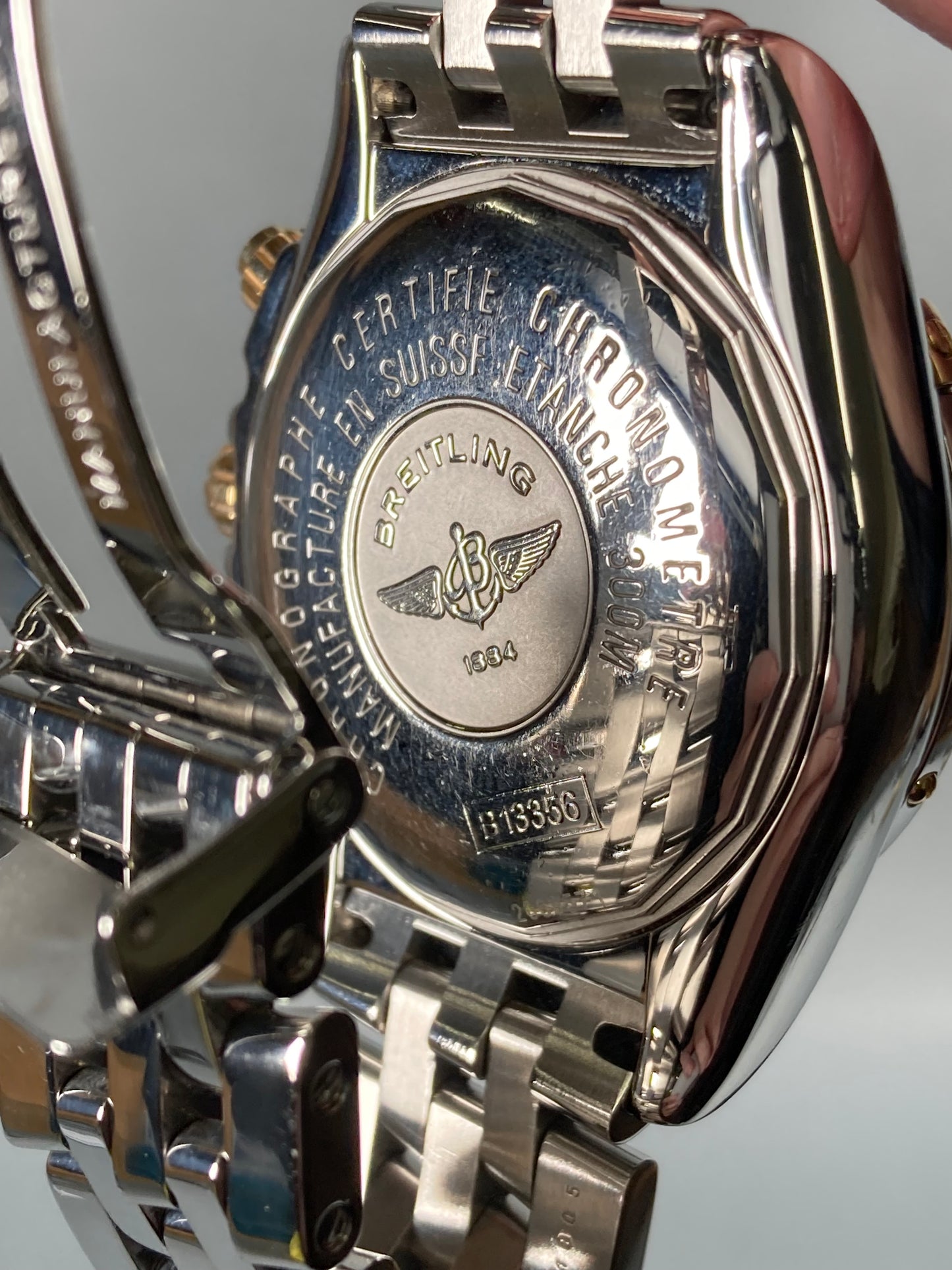 Breitling Chronomat Evolution Gentleman's Wristwatch; Model# B13356