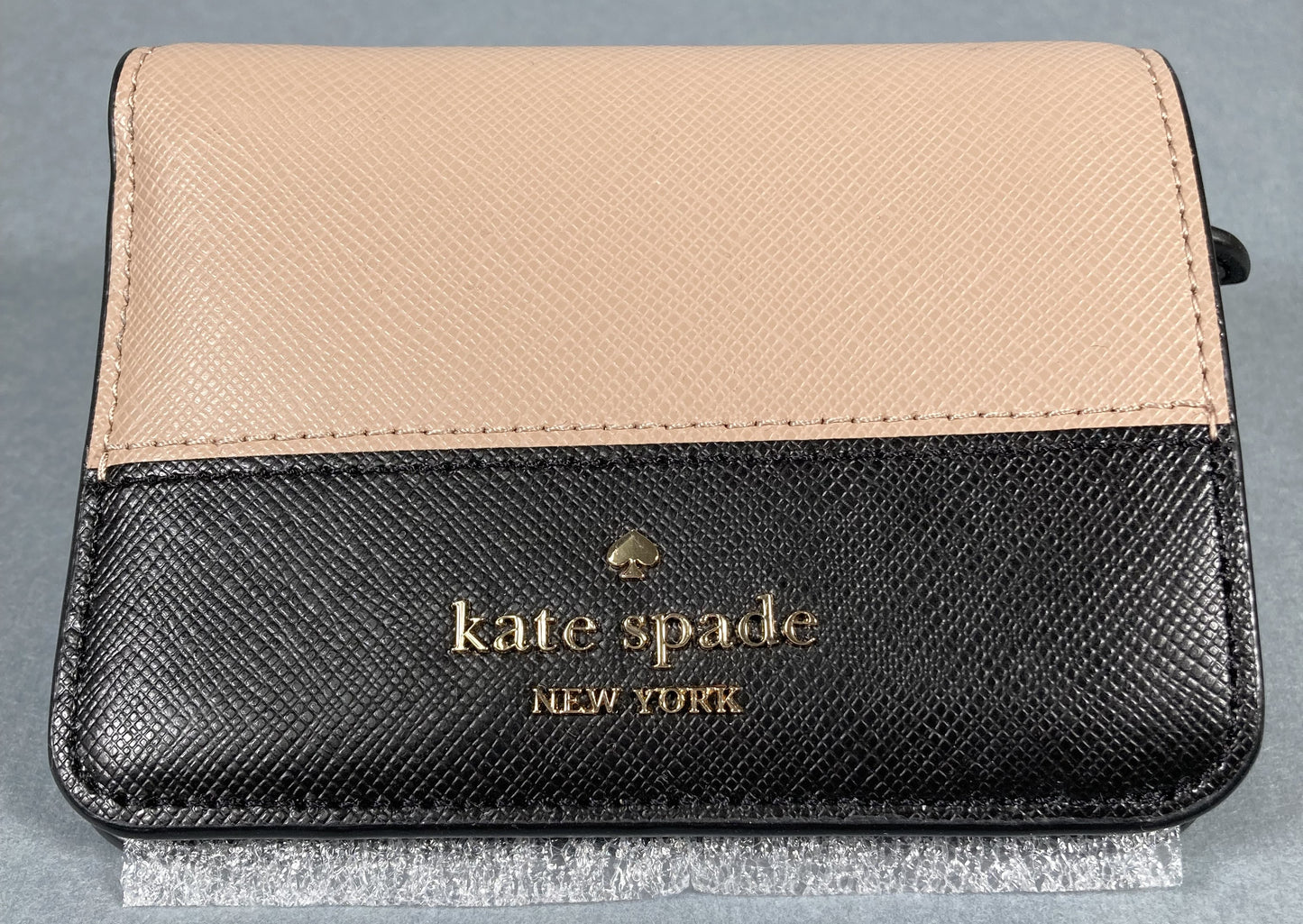 Kate Spade Madison Small Bifold Wallet (Toasted Hazelnut Multi)