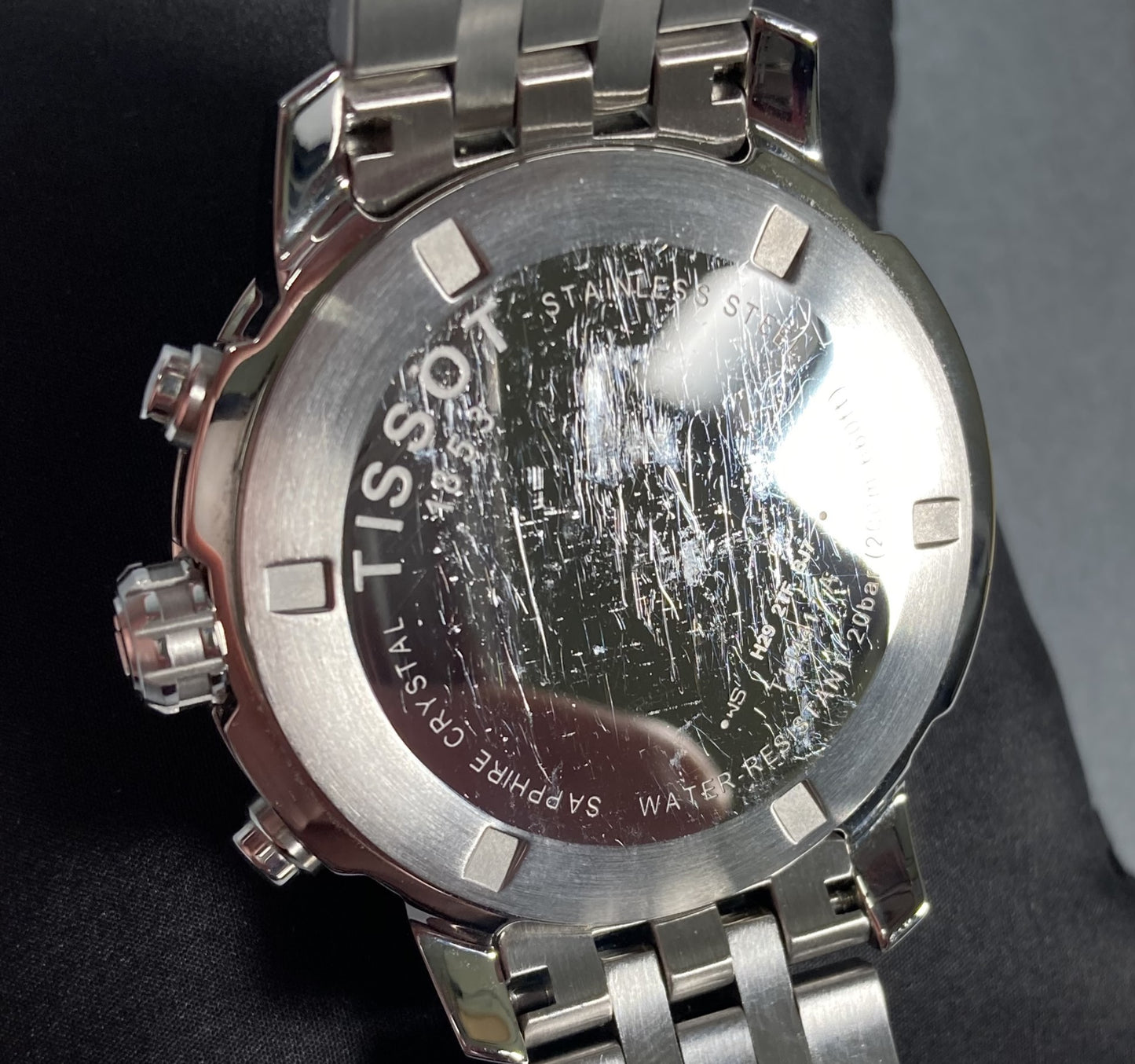 Tissot PRC 200 Chronograph Quartz Blue Dial Men's Watch T114.417.11.047.00