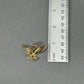 10K Yellow Gold Eagle Pendant; 2.7DWT; 4.2g