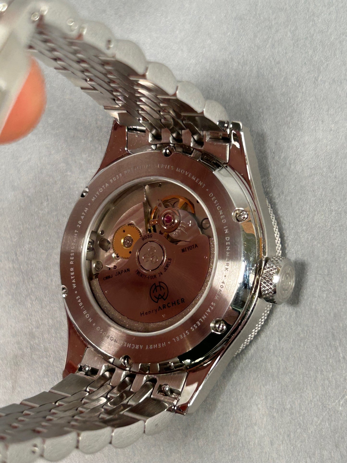 Henry Archer Nordso Neon Gentleman's Wristwatch