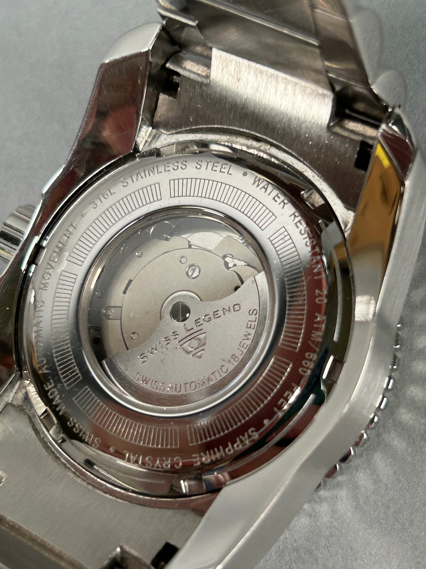 Swiss Legend Commander Automatic Gentleman's Wristwatch