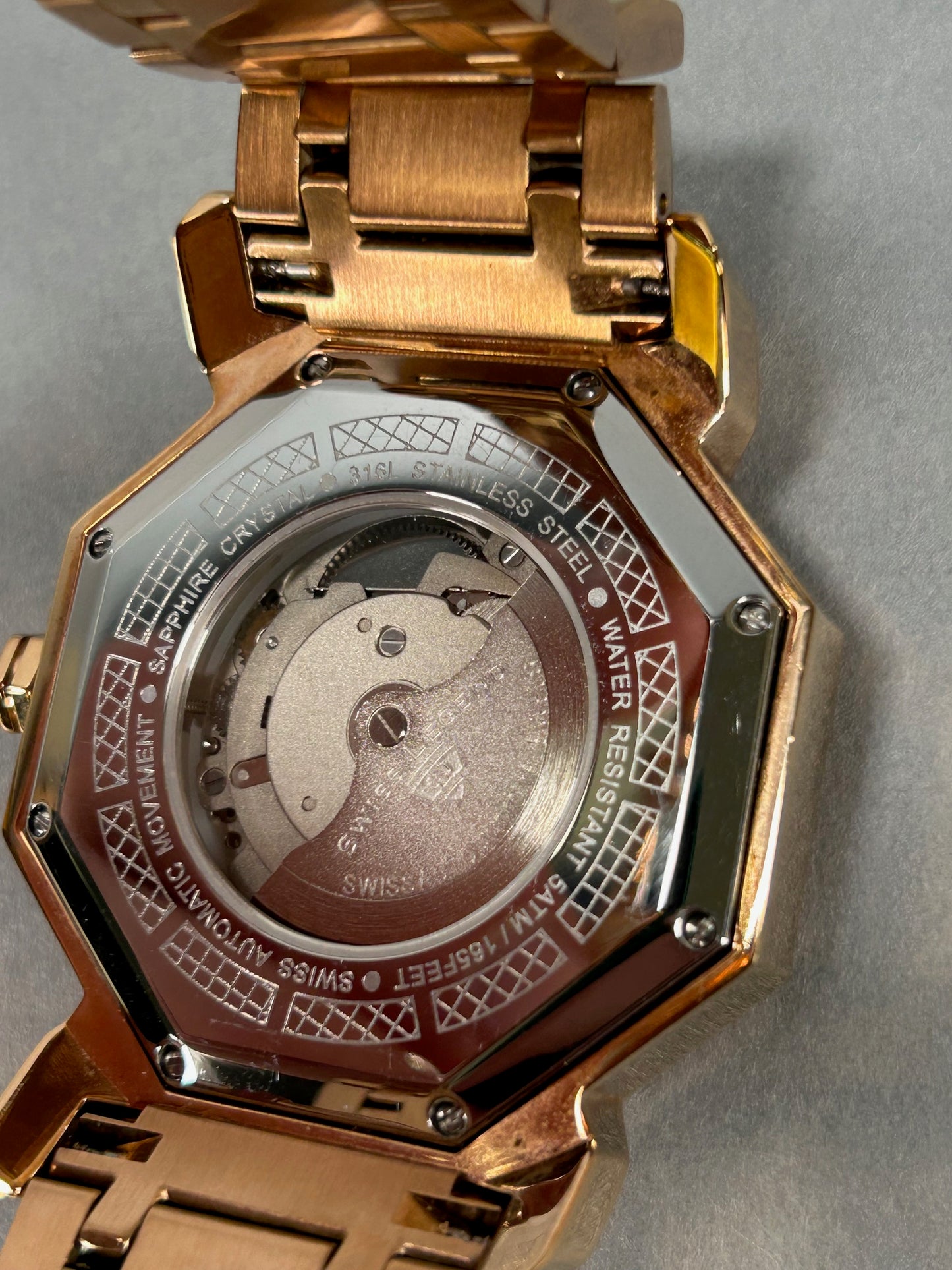 Swiss Legend Octagon Automatic Wristwatch