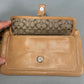 Brown Leather Coach Bleecker Wristlet Wallet