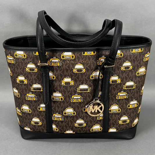 Michael Kors Jet Set Large Yellow Taxi Tote Bag