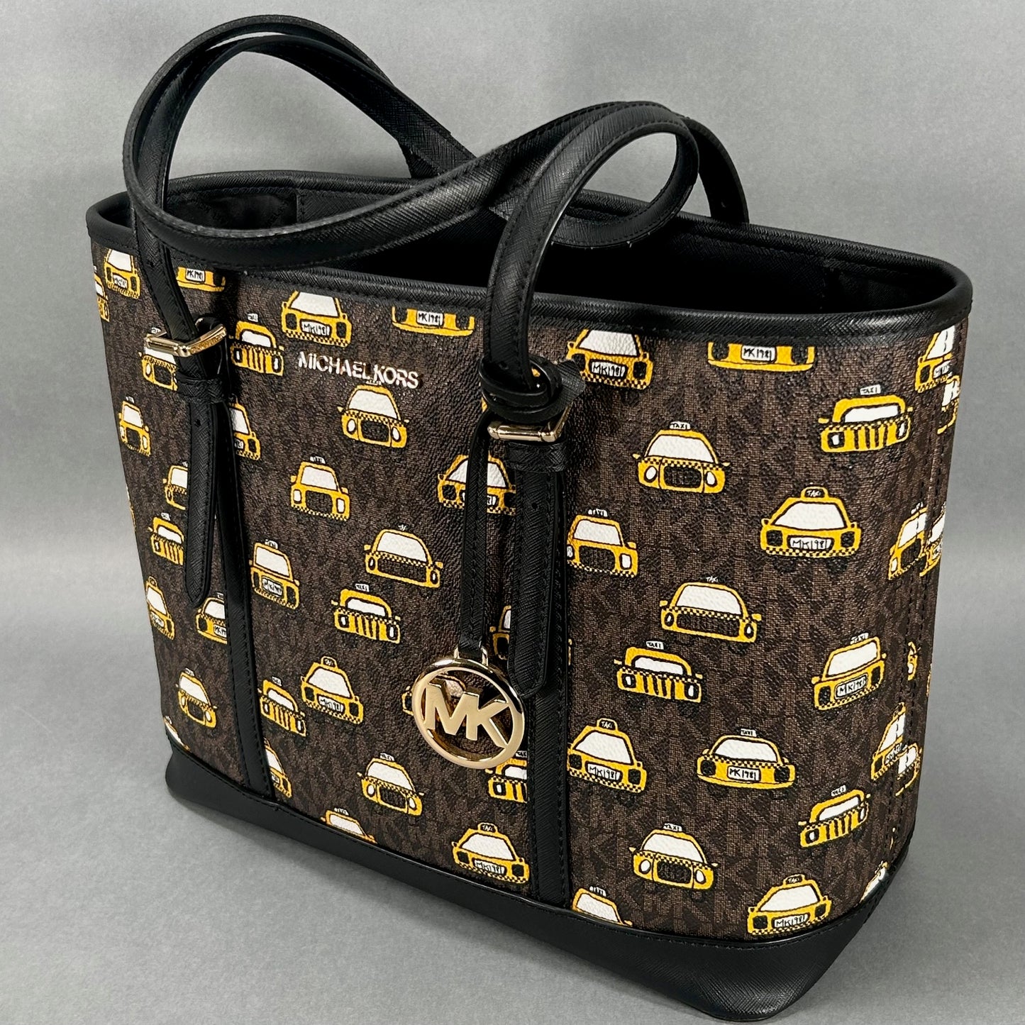 Michael Kors Jet Set Large Yellow Taxi Tote Bag