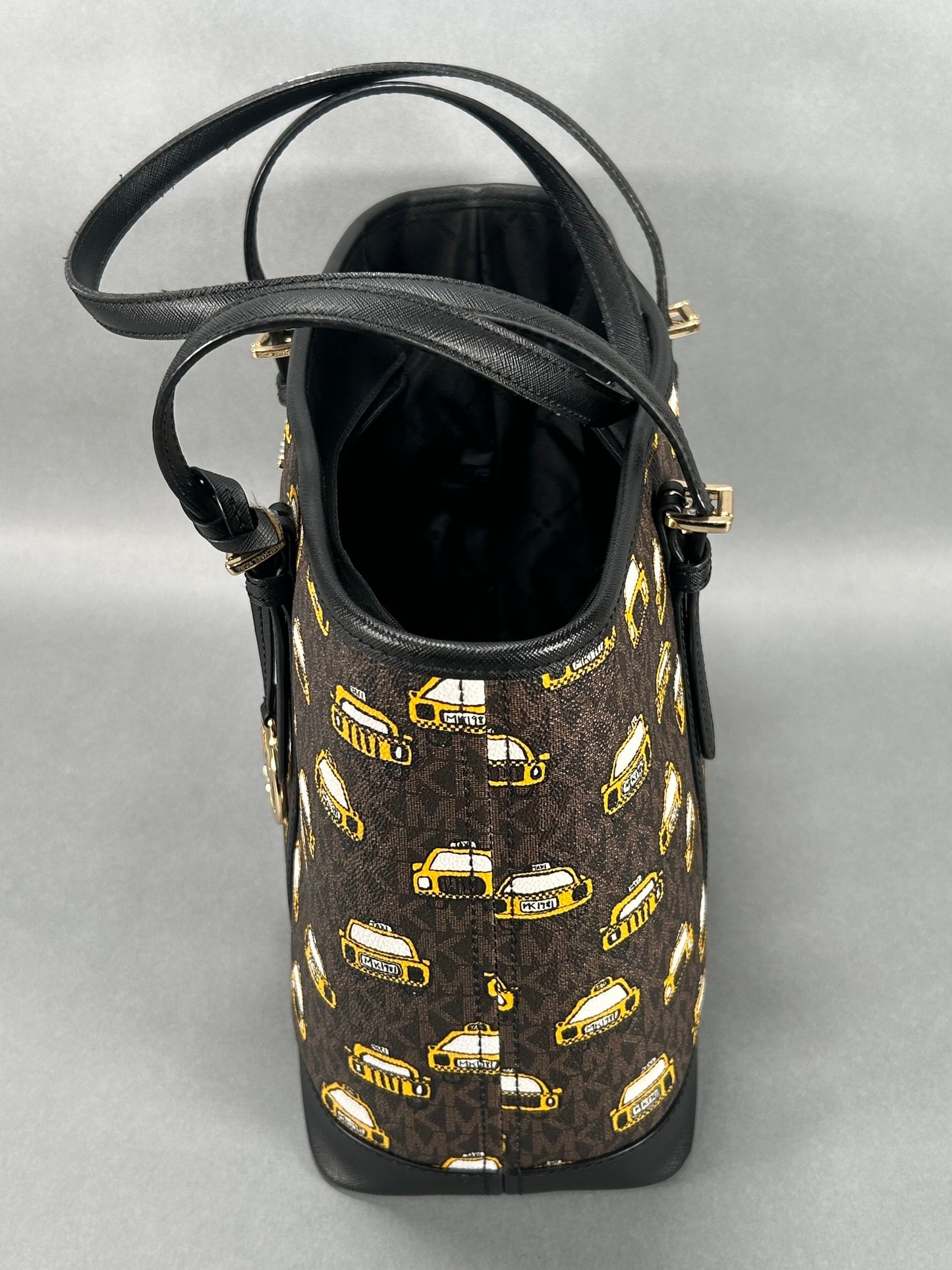 Michael Kors Jet Set Large Yellow Taxi Tote Bag