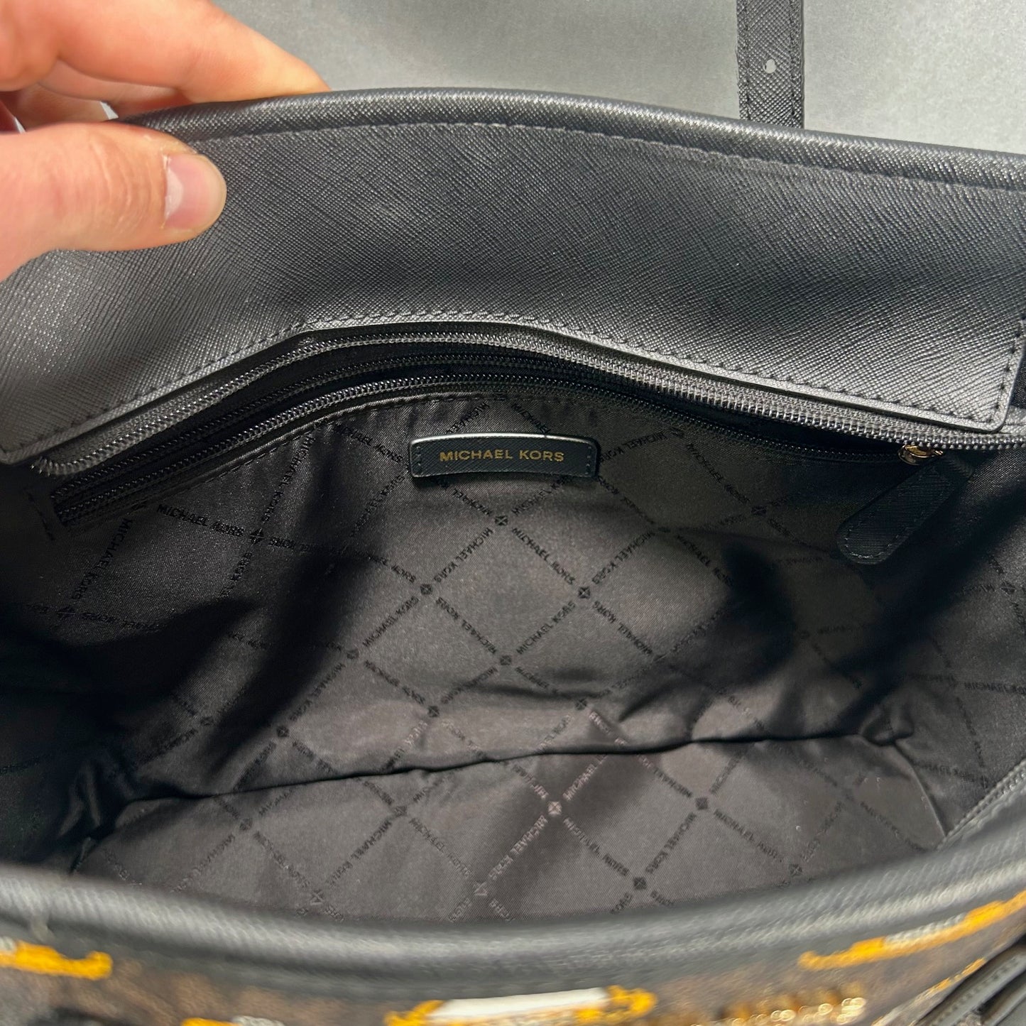 Michael Kors Jet Set Large Yellow Taxi Tote Bag