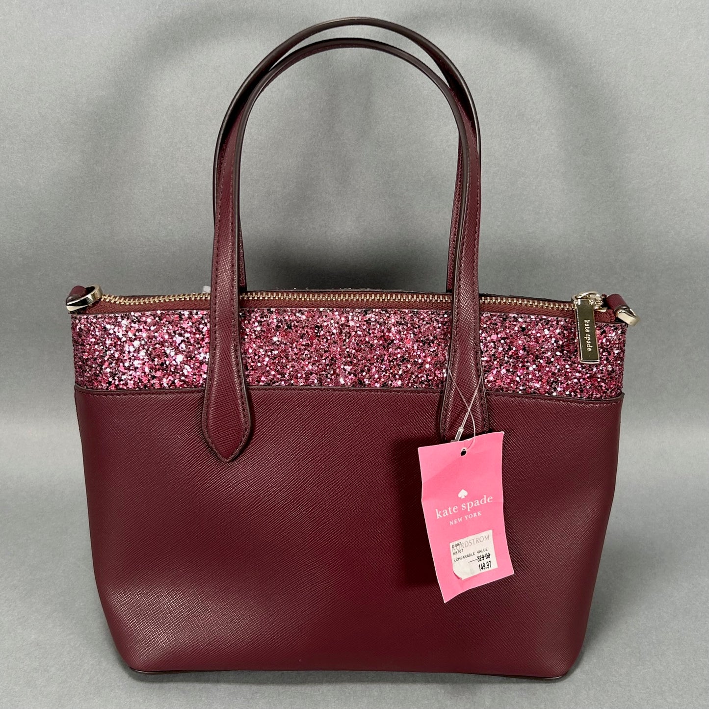 Kate Spade Cherrywood Flash Glitter Satchel