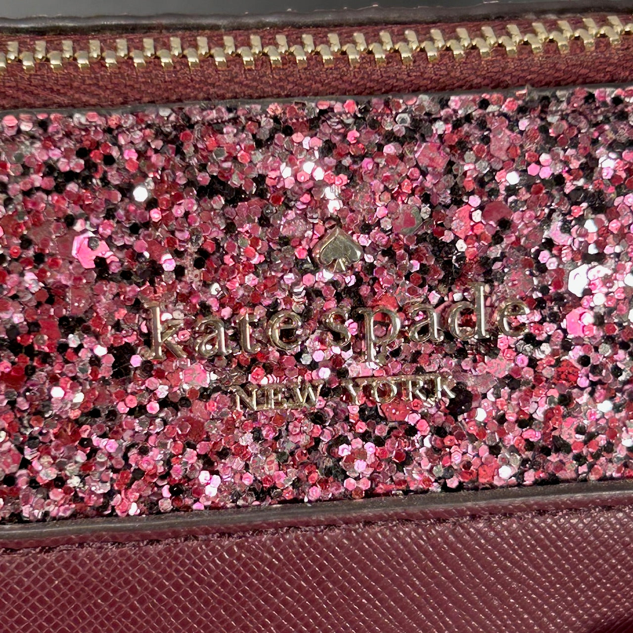 Kate Spade Cherrywood Flash Glitter Satchel