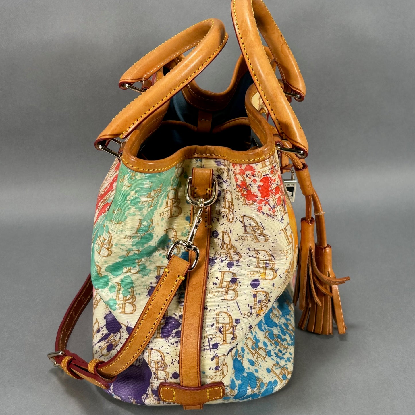 Dooney & Bourke Splash Drawstring Tote Bag