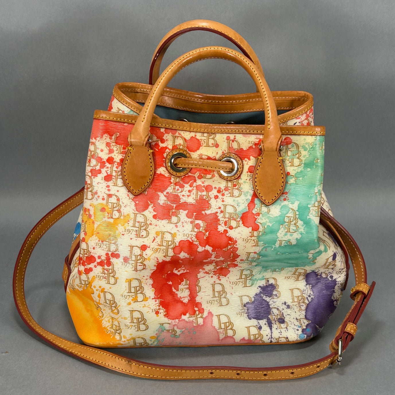 Dooney & Bourke Splash Drawstring Tote Bag