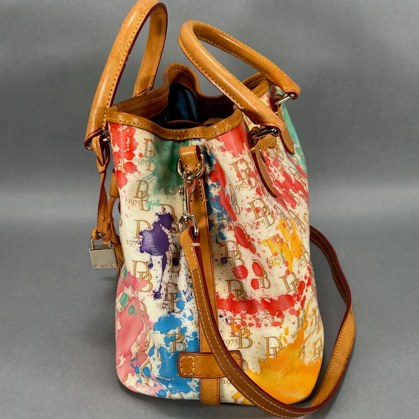 Dooney & Bourke Splash Drawstring Tote Bag