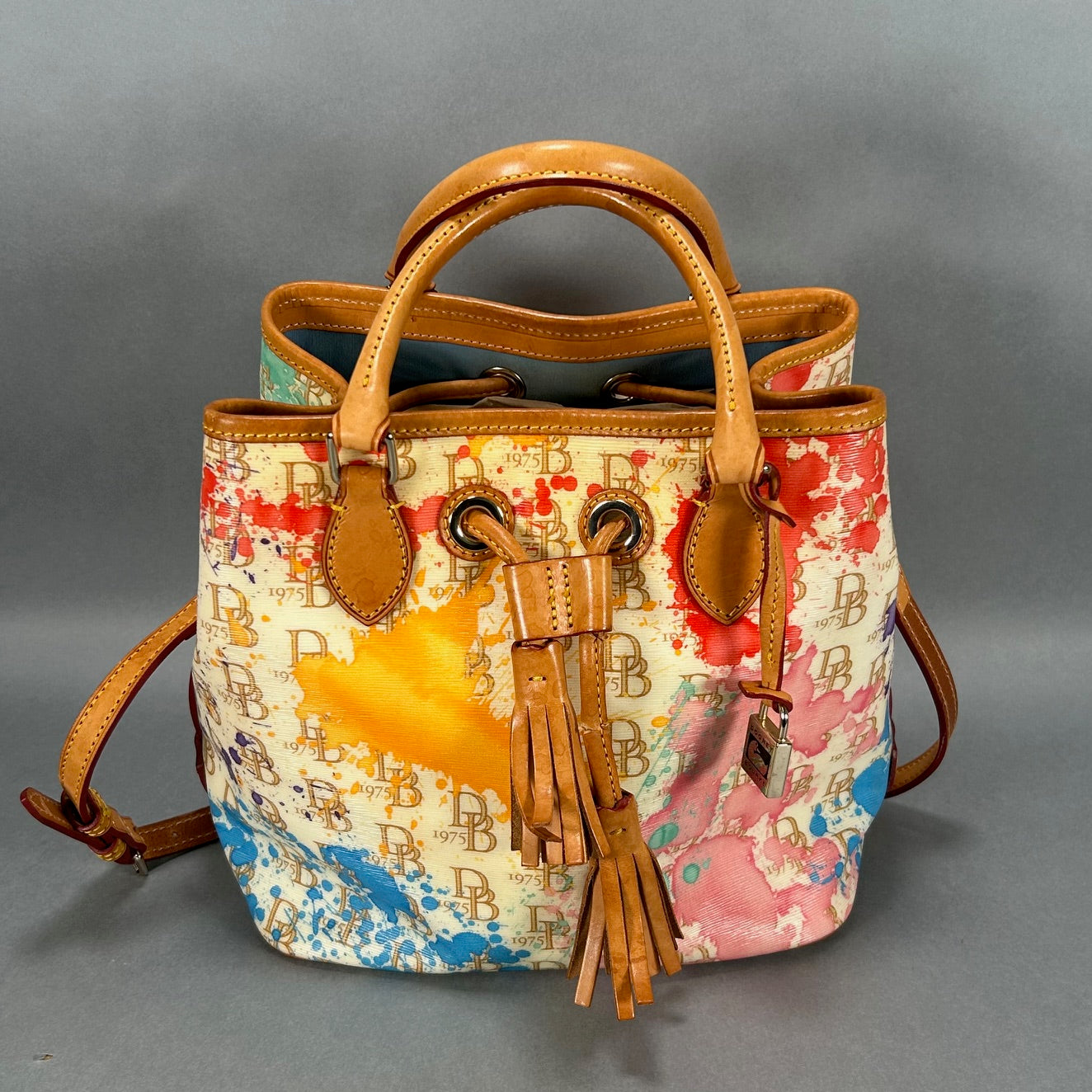Dooney & Bourke Splash Drawstring Tote Bag