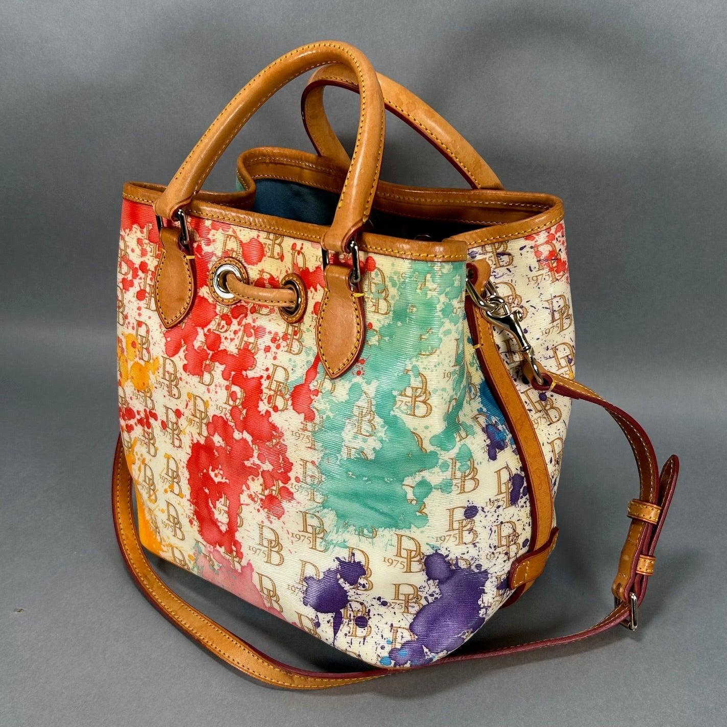 Dooney & Bourke Splash Drawstring Tote Bag