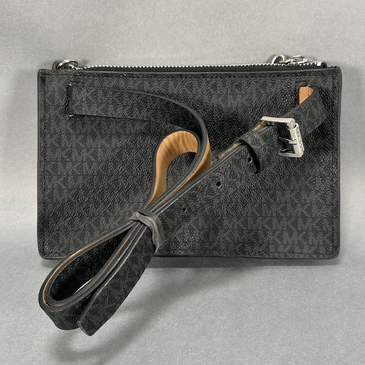 Michael Kors Chain Zip Adjustable Belt Bag