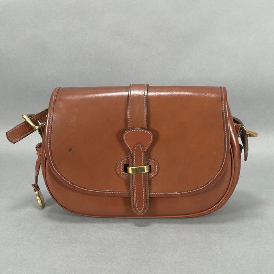 Dooney & Bourke Brown Saddle Crossbody Bag