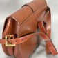 Dooney & Bourke Brown Saddle Crossbody Bag