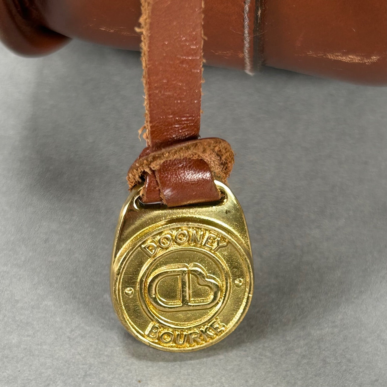 Dooney & Bourke Brown Saddle Crossbody Bag