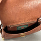 Dooney & Bourke Brown Saddle Crossbody Bag
