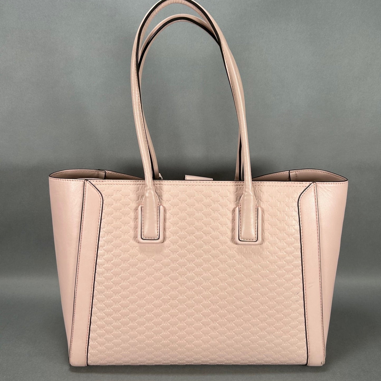 Michael Kors Pink Kali Quilted Tote Bag