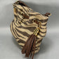 Michael Kors Tassel Zebra Handbag