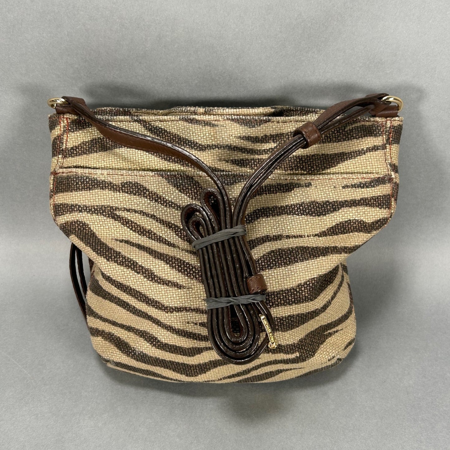 Michael Kors Tassel Zebra Handbag