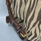 Michael Kors Tassel Zebra Handbag