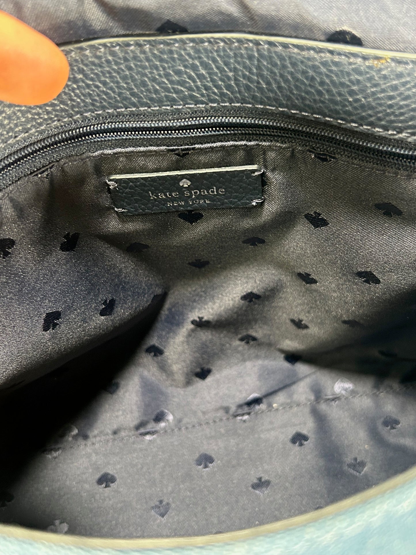 Kate Spade Leila Medium Flap Denim Shoulder Bag