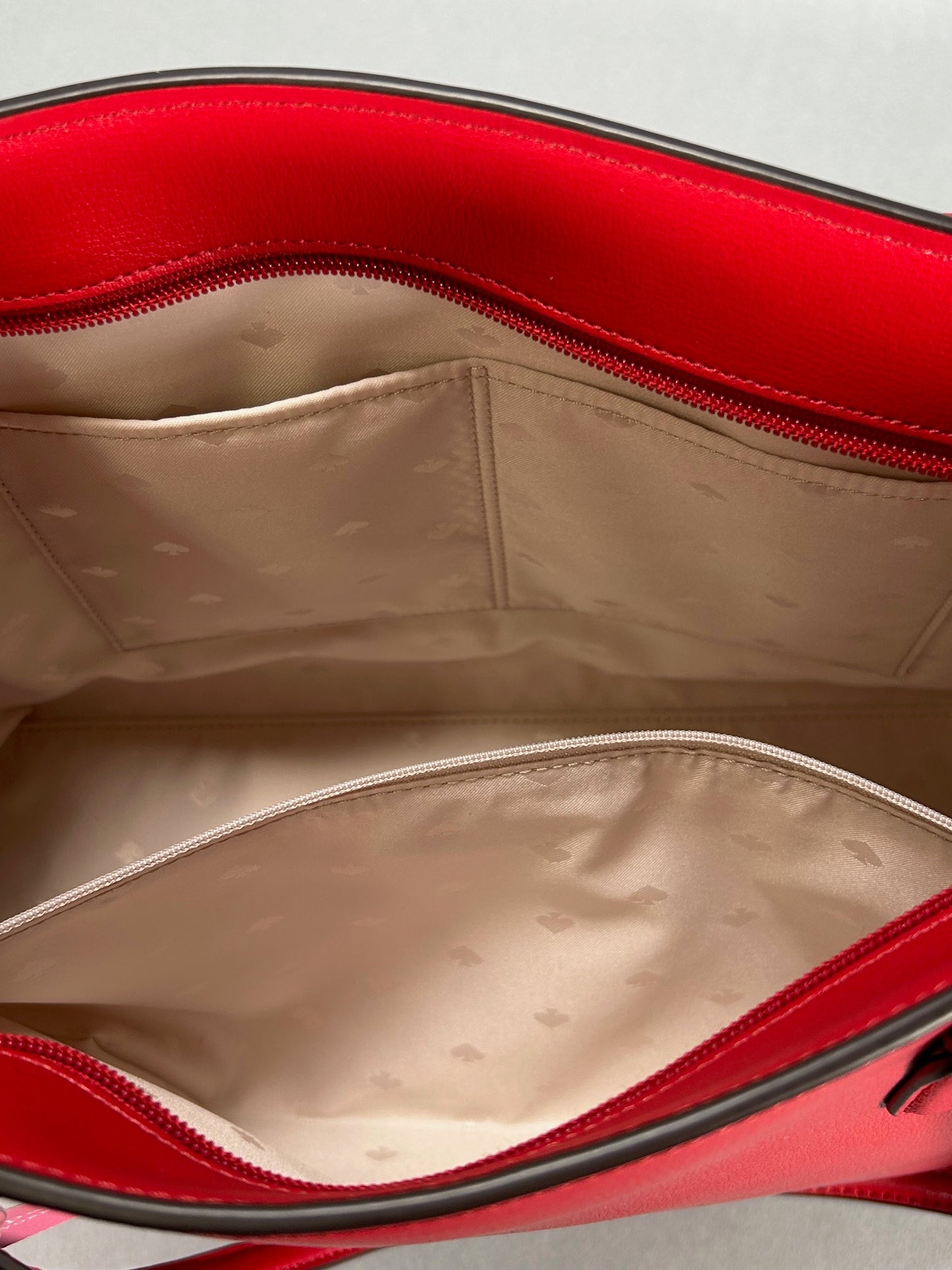 Kate Spade Red Harper Tote Bag