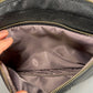 Black Pom Pom London Crossbody Bag