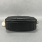 Black Pom Pom London Crossbody Bag