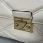 Michael Kors Serena Quilted Cream Hand Bag