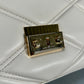 Michael Kors Serena Quilted Cream Hand Bag