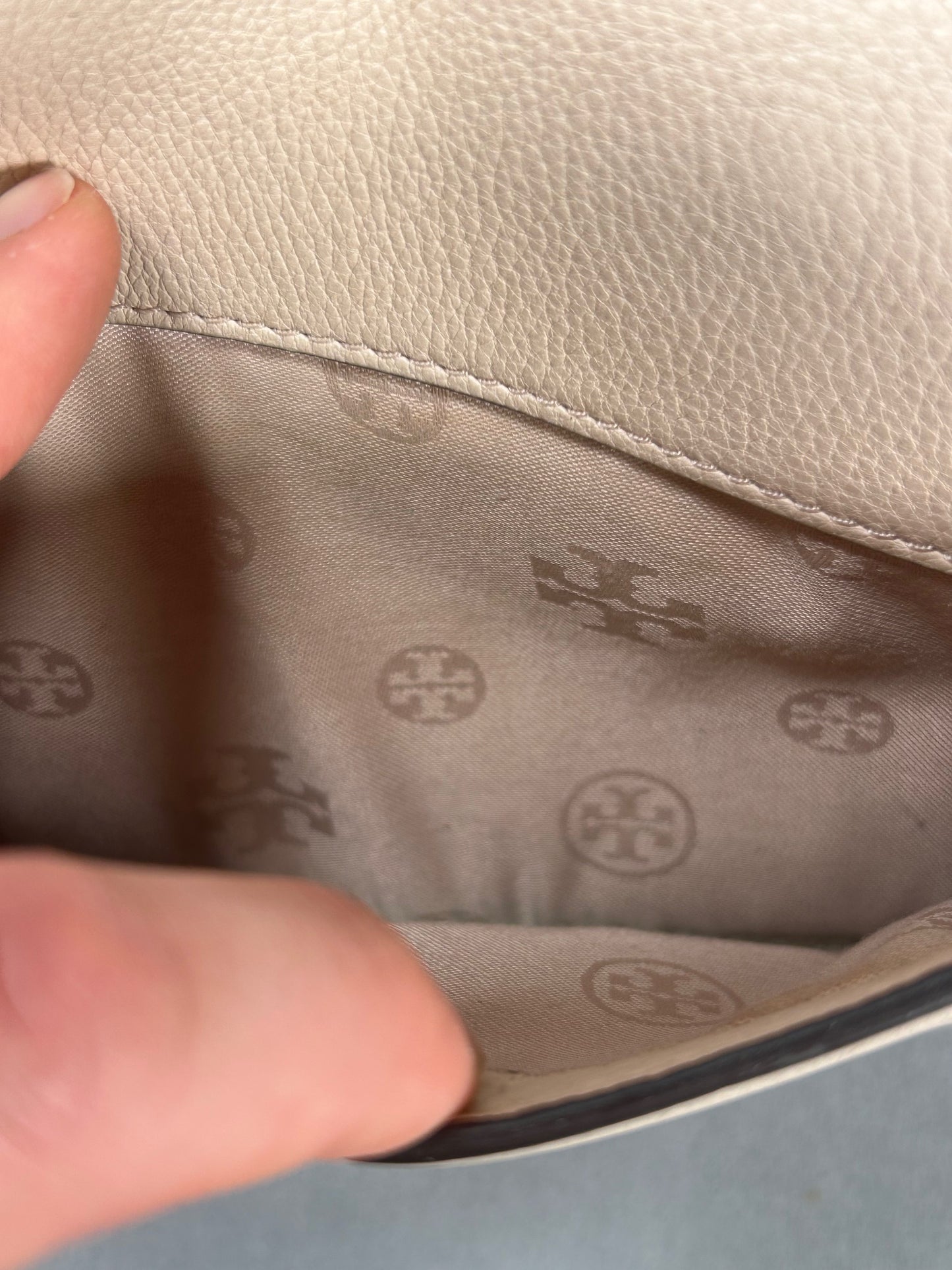 Pink Tory Burch Chain Hand Bag