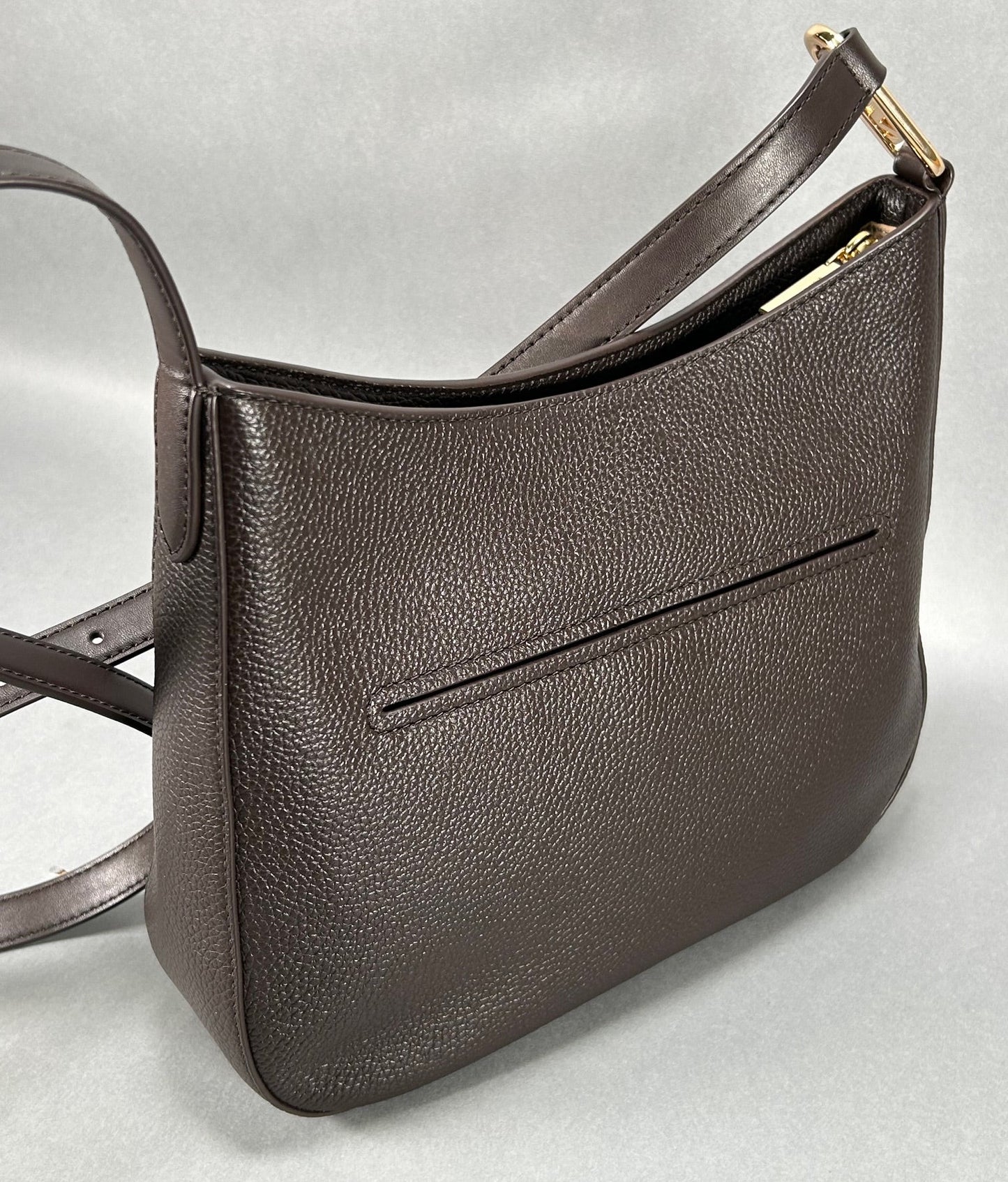 Michael Kors Brown Kensington Large Crossbody Bag