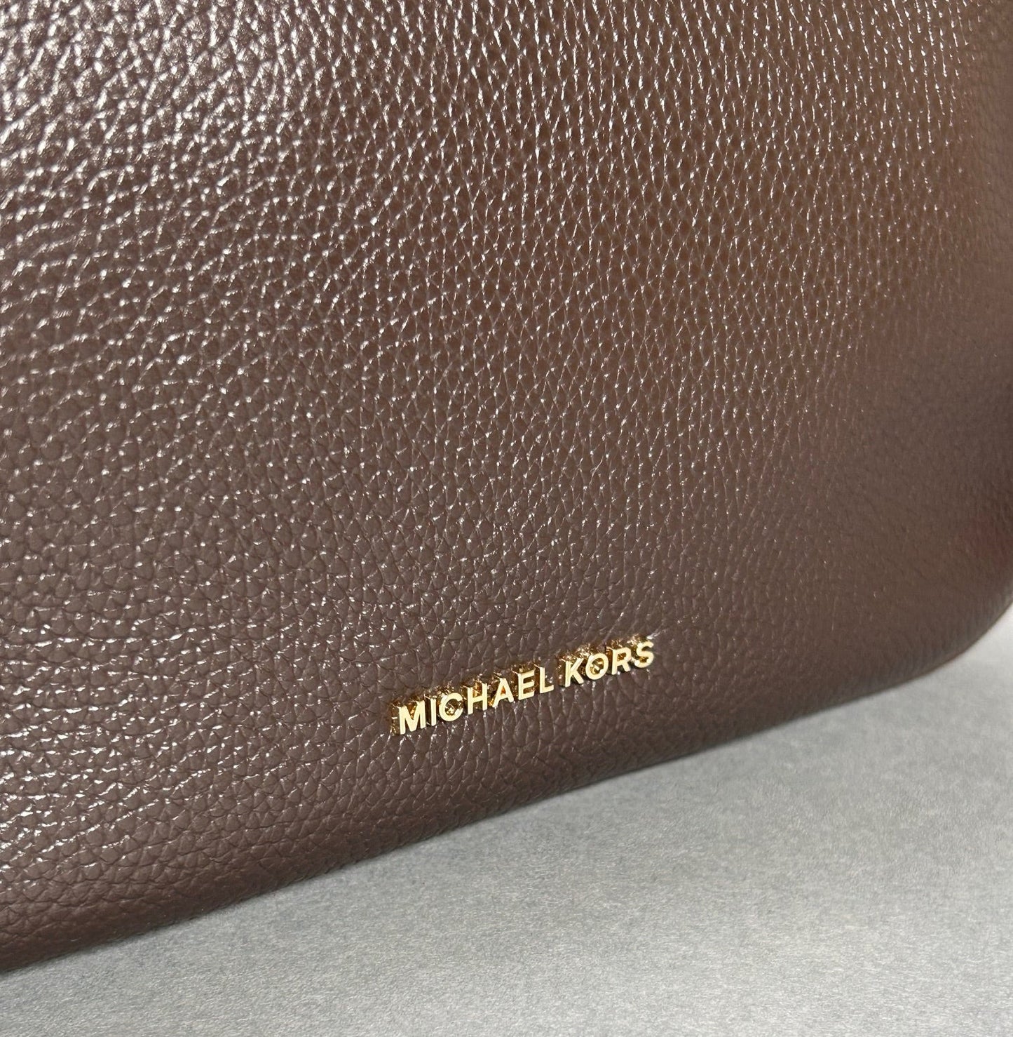 Michael Kors Brown Kensington Large Crossbody Bag