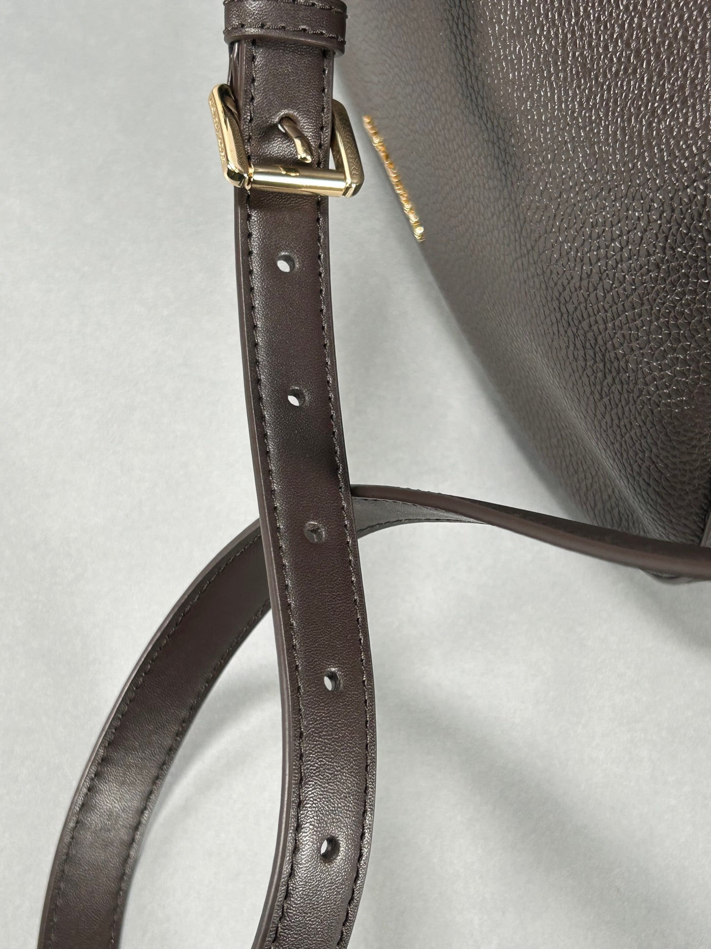 Michael Kors Brown Kensington Large Crossbody Bag