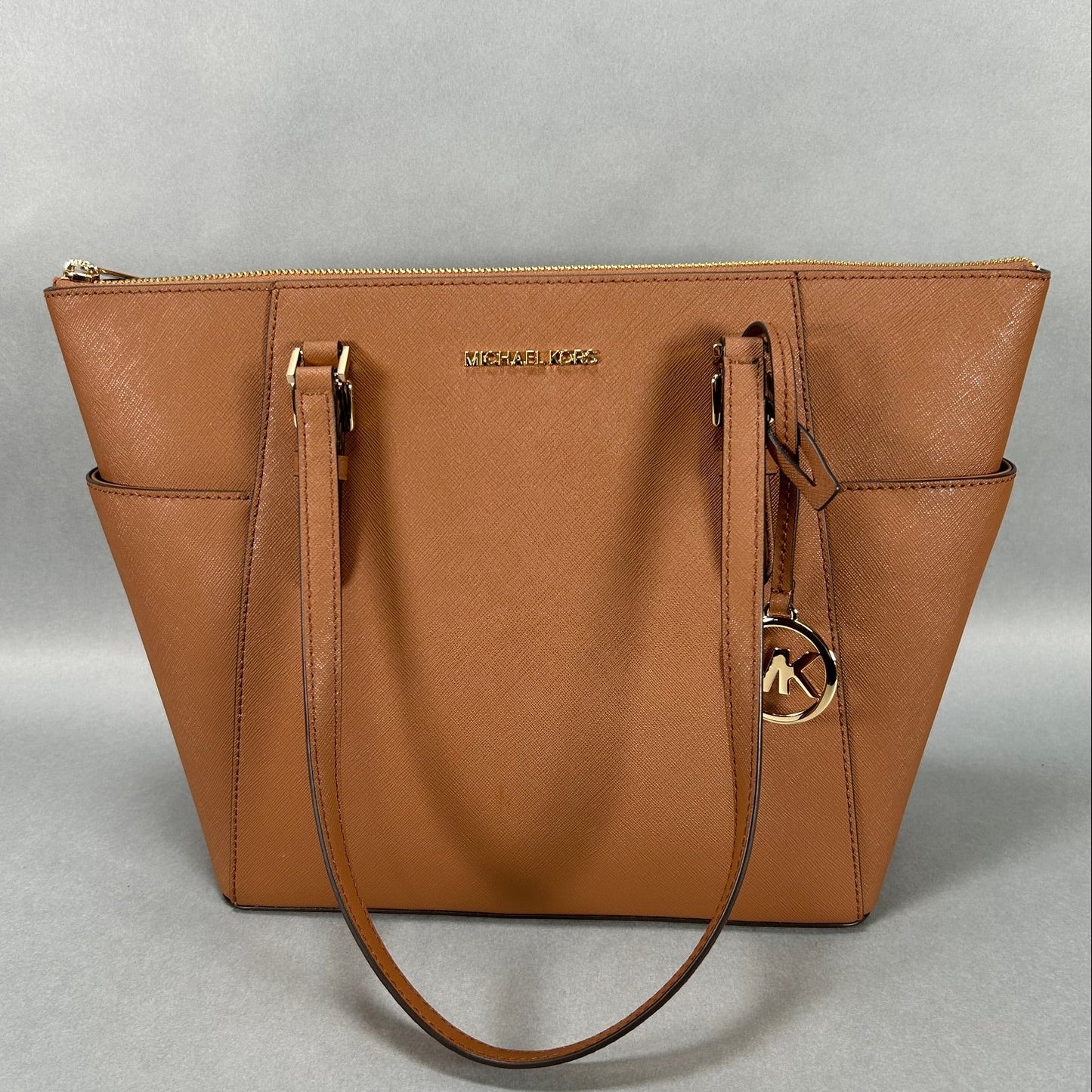 Michael Kors Brown Charlotte Tote Bag