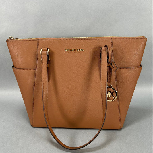 Michael Kors Brown Charlotte Tote Bag